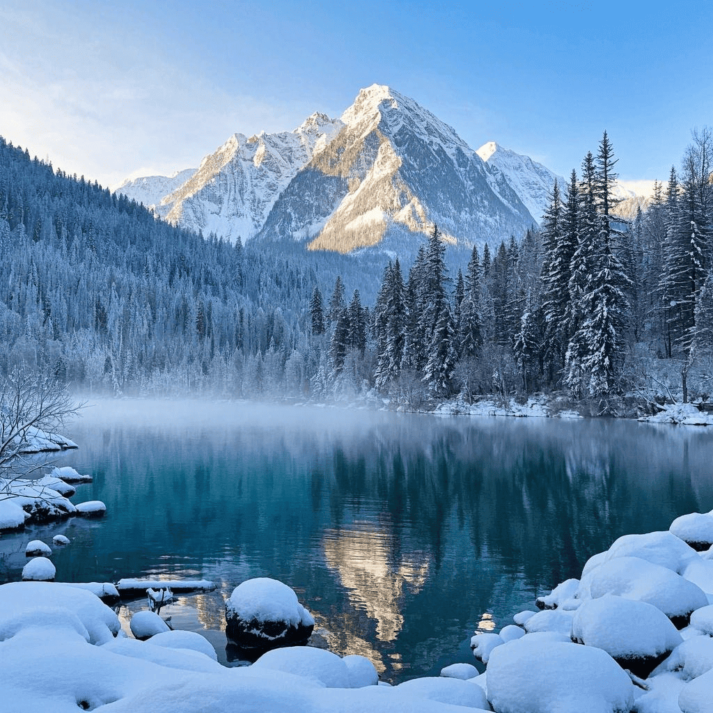 Jiuzhaigou in Winter